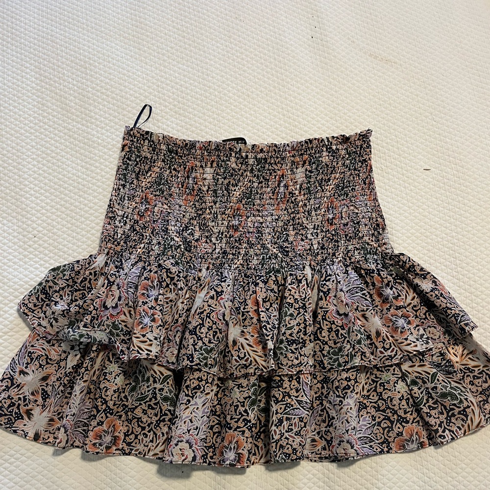 Rebecca Minkoff Serafina skirt with smocked waist